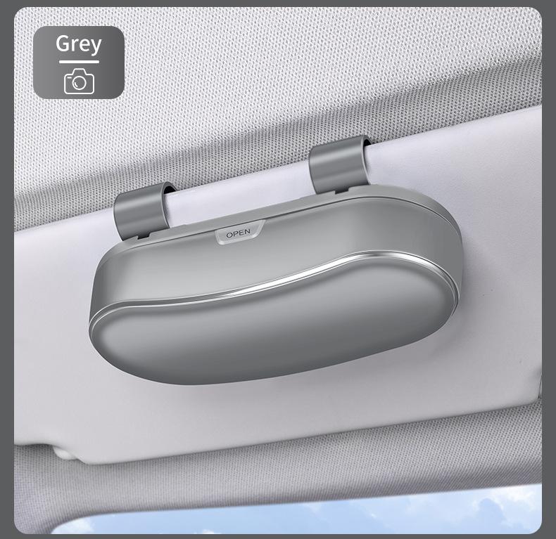 Portable Sunglass Clip, Durable Abs Material, Universal Car Sunglass Holder, //, Vehicle Eyewear Organizer