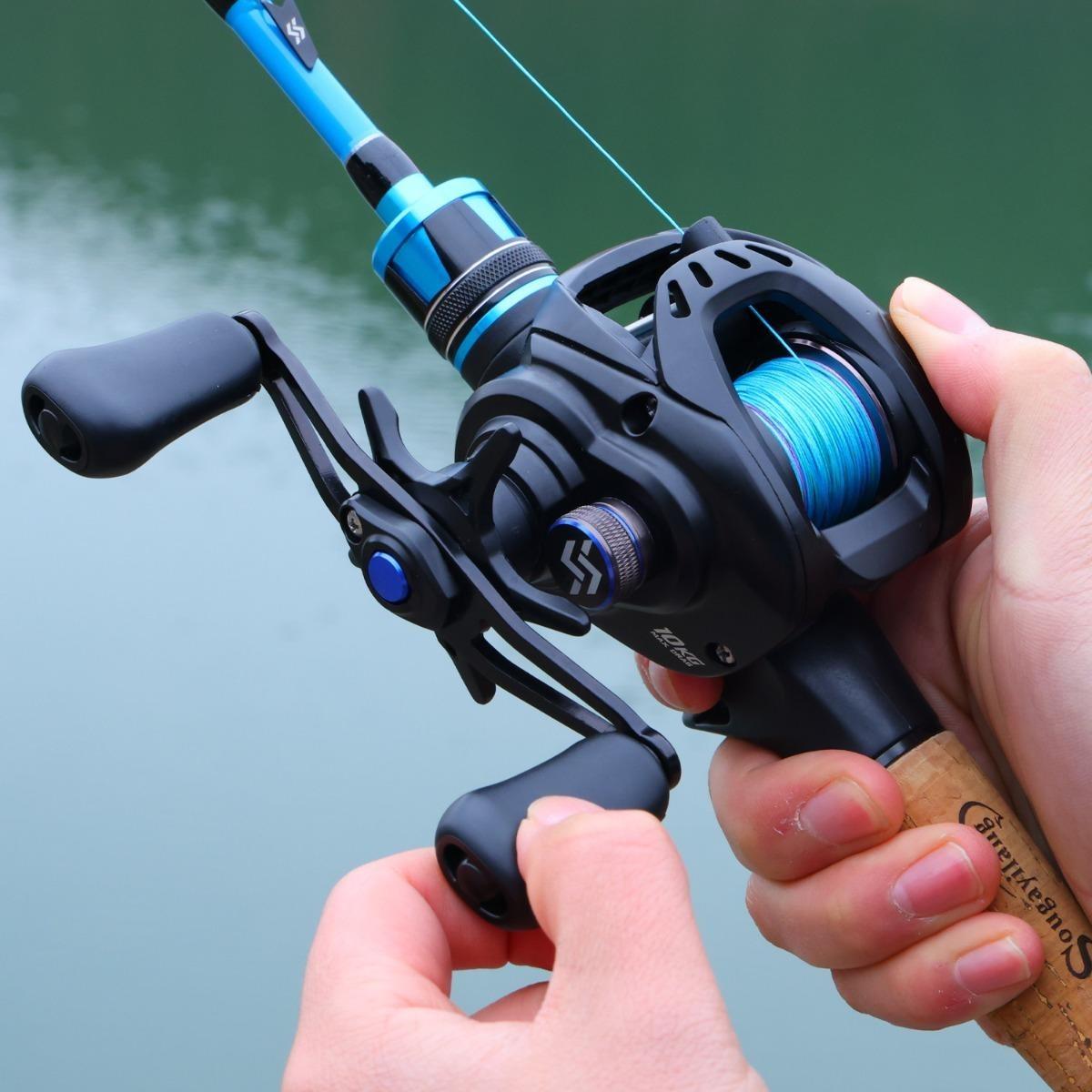 Baitcasting Fishing Reel Ultralight 4+1BB/6+1BB 7.2:1/7.1:1 Gear Ratio DC Baitcaster Reel Smooth and Sensitive, Fishing Reel for Freshwater Saltwater Fishing Baitcasting Fishing Reel Ultralight 4+1BB/6+1BB 7.2:1/7.1:1 Gear Ratio DC Baitcaster Reel Smooth and Sensitive, Fishing Reel for Freshwater Saltwater Fishing