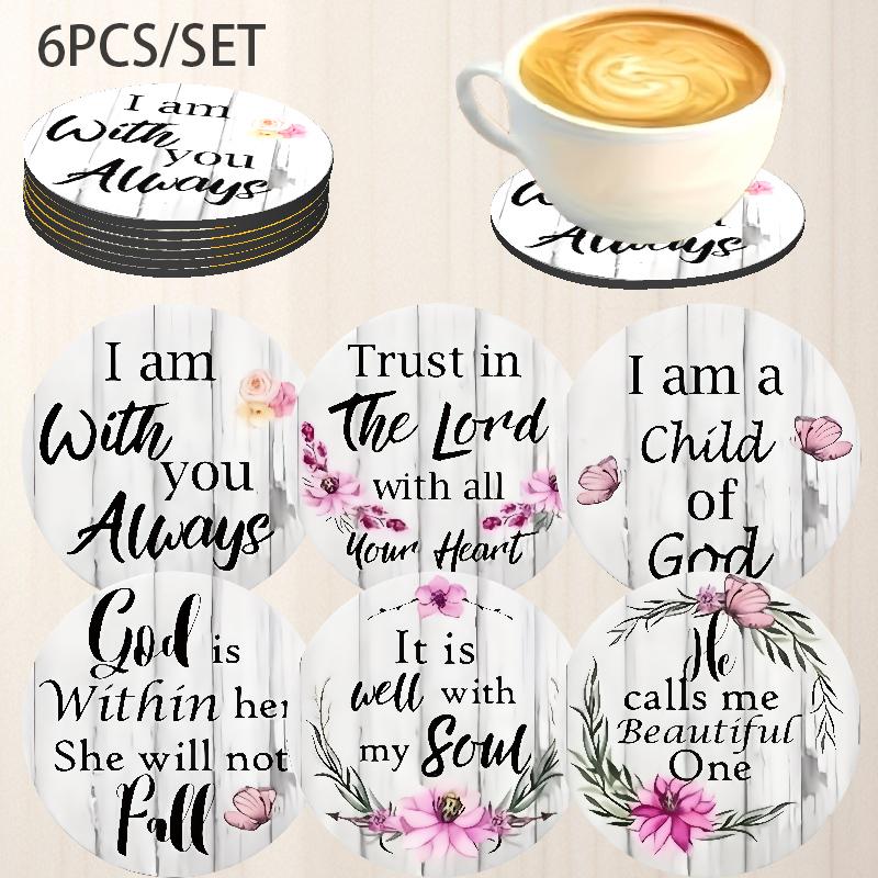 🍽️6 Pack Wooden Placemats & Coasters Set - Rustic Heat Resistant Table Mats for Dining Kitchen Farmhouse - Natural Wood Home Decor - Great Housewarming Gift for Home Lovers