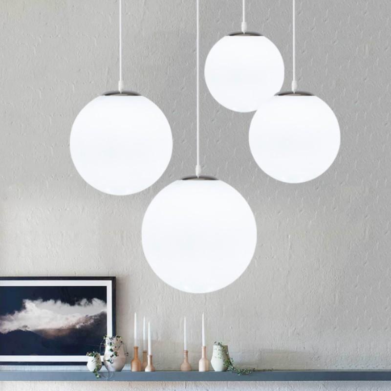 Elegant Glass Globe Light Cover, Diameter 8/15 Cm, DIY Replacement Bulb Not Included, Round Shape, Non-Electric Lighting Fixture