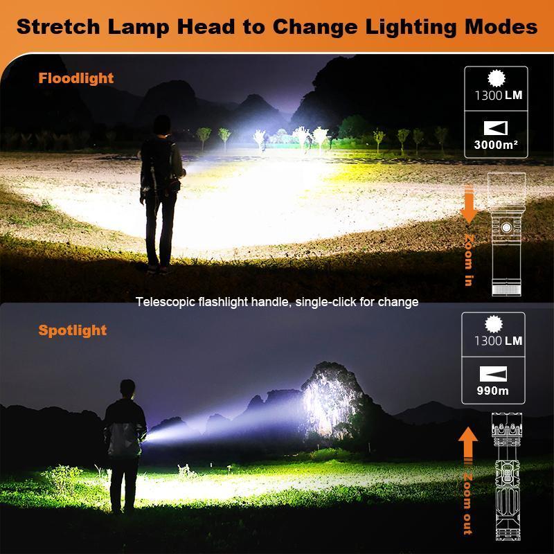 [New] Skyfire Flashlight 2011 Outdoor Lighting Reverse Charging Safety Lighting,Camping light function