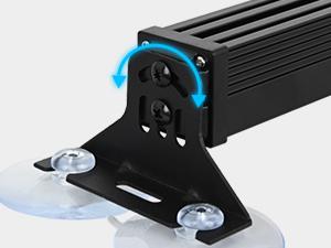 Nilight 144LED Traffic Advisor Strobe Light Bar with Controller Amber Red Lights Hazard Interior Front/Rear Windshield Flashing Light for Cars Plow Trucks Construction Vehicles