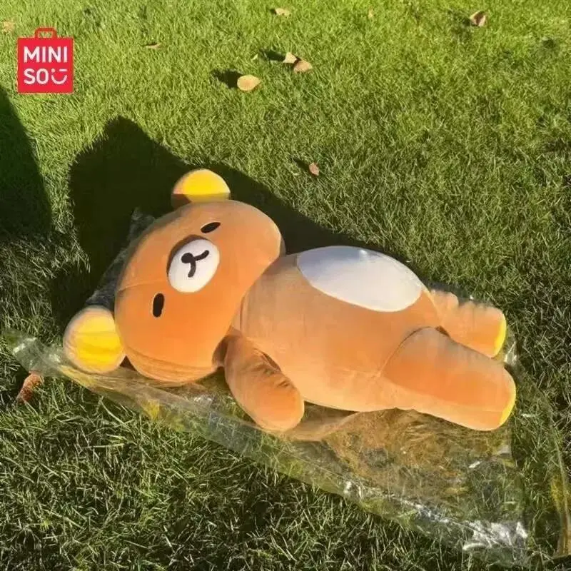 35-70cm Kawaii Cute Bear Rilakkumas Plush Toy Doll Sleeping Hug Pillow Sofa Cushion Room Decoration Festival Surprise Gift