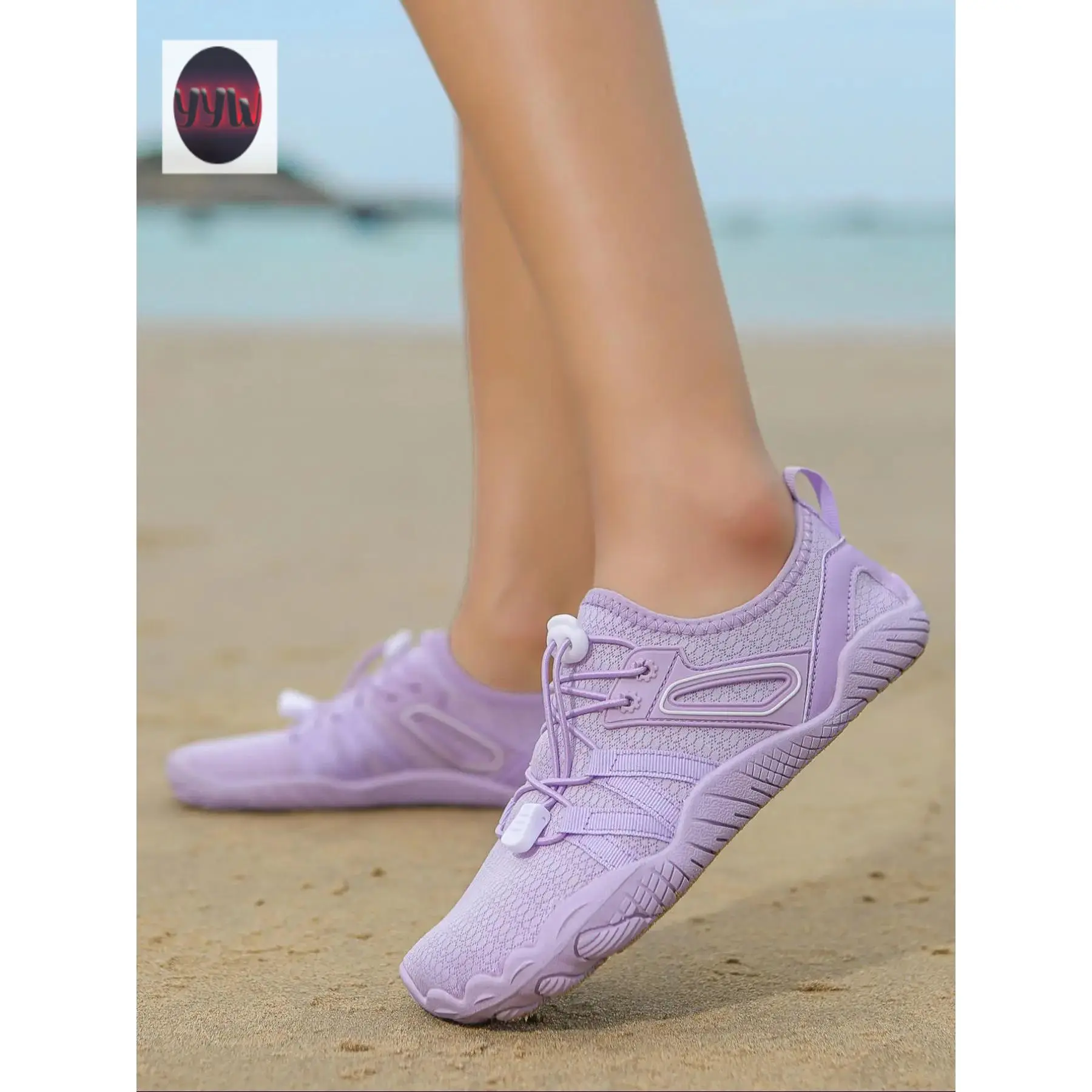 YYW1 Unisex's Quick Drying Water Shoes, Sporty on Beach Shoes, Comfortable Barefoot Shoes Swimming, Beach, Surfing and Yoga Fitness, Outdoor Sneakers, Lightweight Swim Shoes, Water Aqua Shoes, Water Footwear