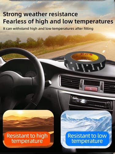 Car Adhesive Tape, Super Strong Residue-Free, High Temperature Resistance, Ideal for Exterior, Taillights, Bumpers, Logos, High Temperature Resistant