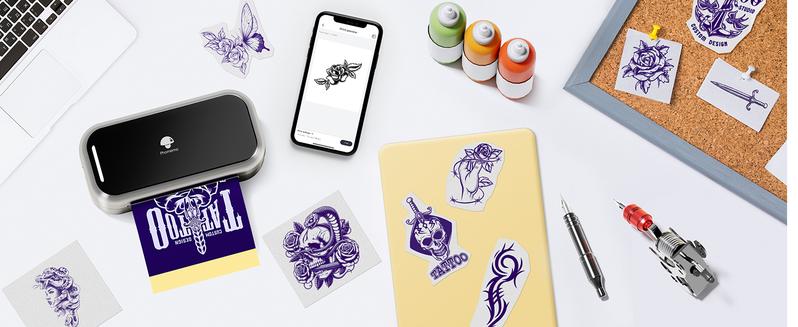 Phomemo TP31 Tattoo Transfer,3.15" x 5.24" Transfer Paper, Only For TP31,50/100Pcs