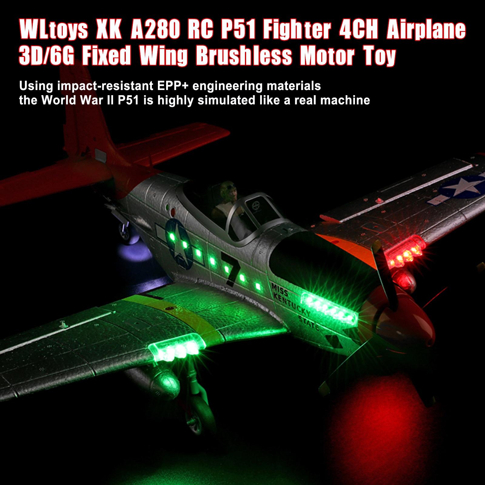 XK A280 3D 6G gyro flight mode
