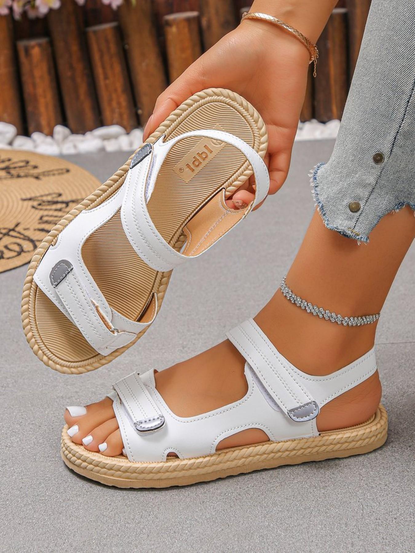 Women's Summer Lightweight Non-Slip Pregnant Women Shoes, Versatile Sports Sandals, Breathable Fish Mouth Design, Comfortable Walking Shoes