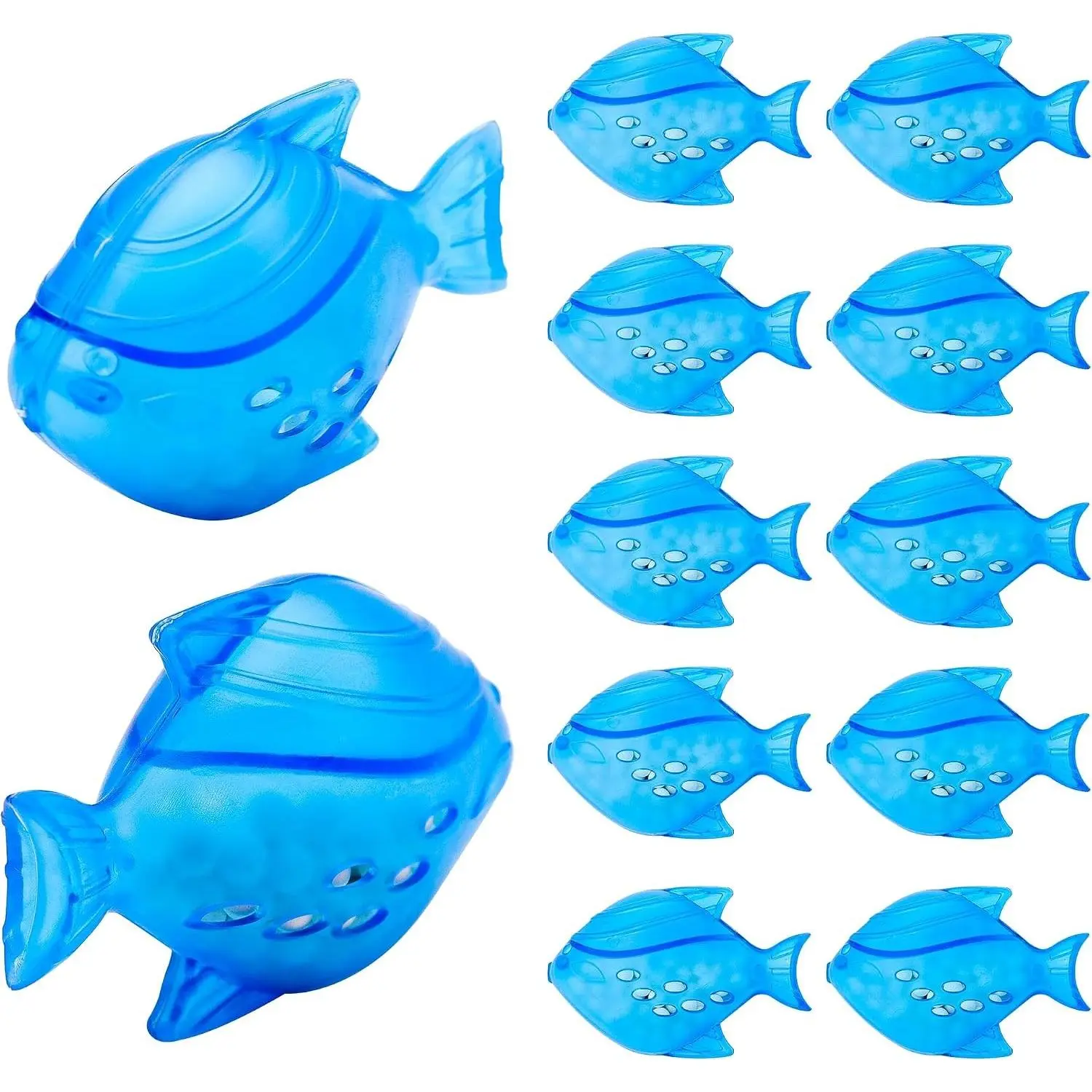 Humidifier Cleaning Fish for Humidifiers and Fish Tanks, Blue, 12 Pack | Humidifier Cleaner, Purifies Water, Prevents Hard Water Build-Up, Reduces Scale
