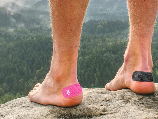 OK TAPE Pre-Cut Blister Bandages for feet 40 Pcs/Box Blister Prevention Tape for Feet, Fingers, Toes, 1.2in x 3.5in, Sports, Shoe Wear-Resistant Patches OK TAPE Pre-Cut Blister Bandages for feet 40 Pcs/Box Blister Prevention Tape for Feet, Fingers, Toes, 1.2in x 3.5in, Sports, Shoe Wear-Resistant Patches
