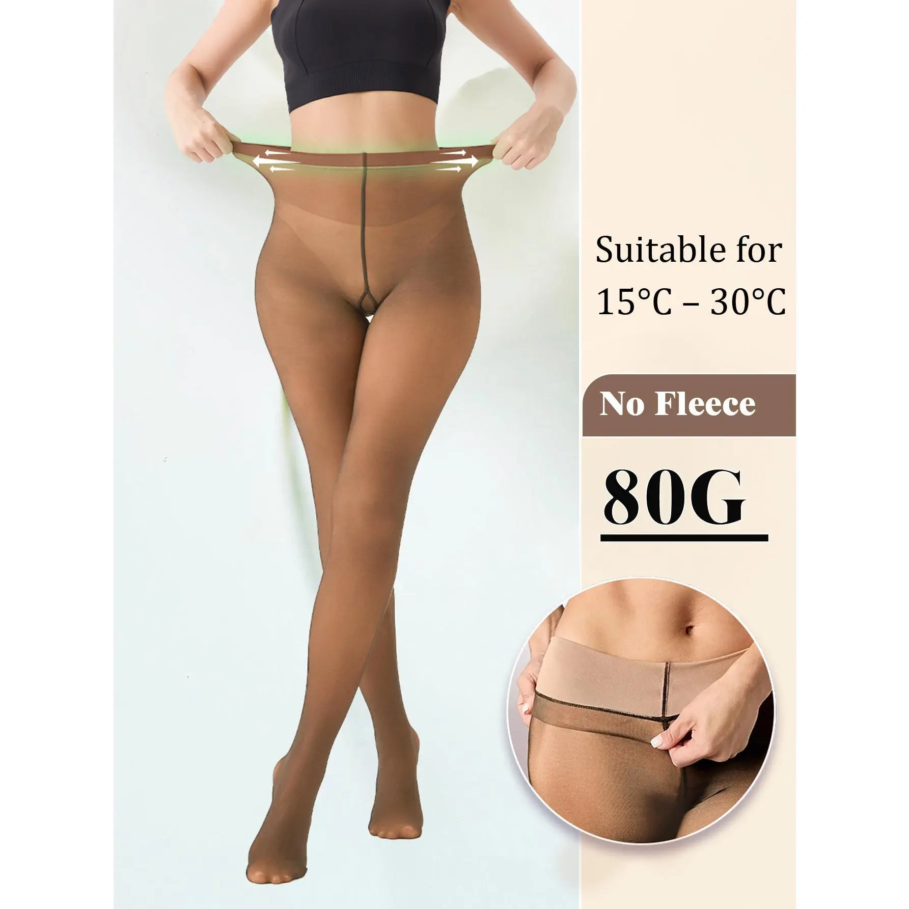 Women's Sheer Tights Ultra Thin High Waist Pantyhose Thigh High StockingsWomen Leggings Bottom Body Shaper Pantyhose Legging Invisible Tights