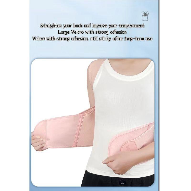 Waist trainer correct bad posture help and hunchback unisex posture enhancer back support posture correction shoulder belt correction vest for home office
