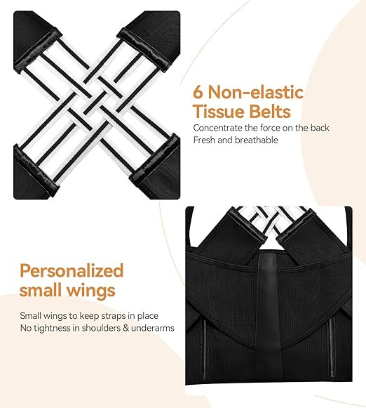 M MYODRESS Waist Shapewear for Women Workout Waist Cincher Tummy Control with Adjustable Straps & Upgraded Velcro for Comfort & Support