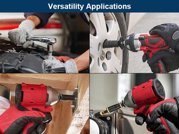 Altitudecraft Low Profile Impact Socket Adapter Set – Industrial Drive Ratchet & Wrench Adapter Set for Tight Spaces, 4PC Hardware Kit: 3/4" to 1", 1/2" to 3/4", 1/2" to 3/8", 1/4" to 3/8"