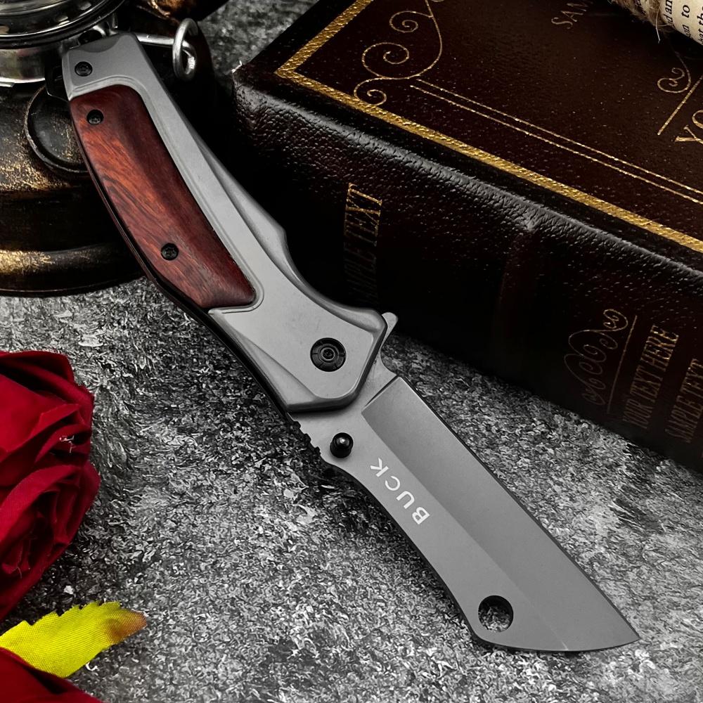 New High-Quality DA107 Pocket Folding Knife with 5Cr13Mov Stainless Steel Blade Everyday Carry, Outdoor, Knife Camping, Jungle, Hiking, and Survival Tool, EDC Survival Tool, Outdoor Knives
