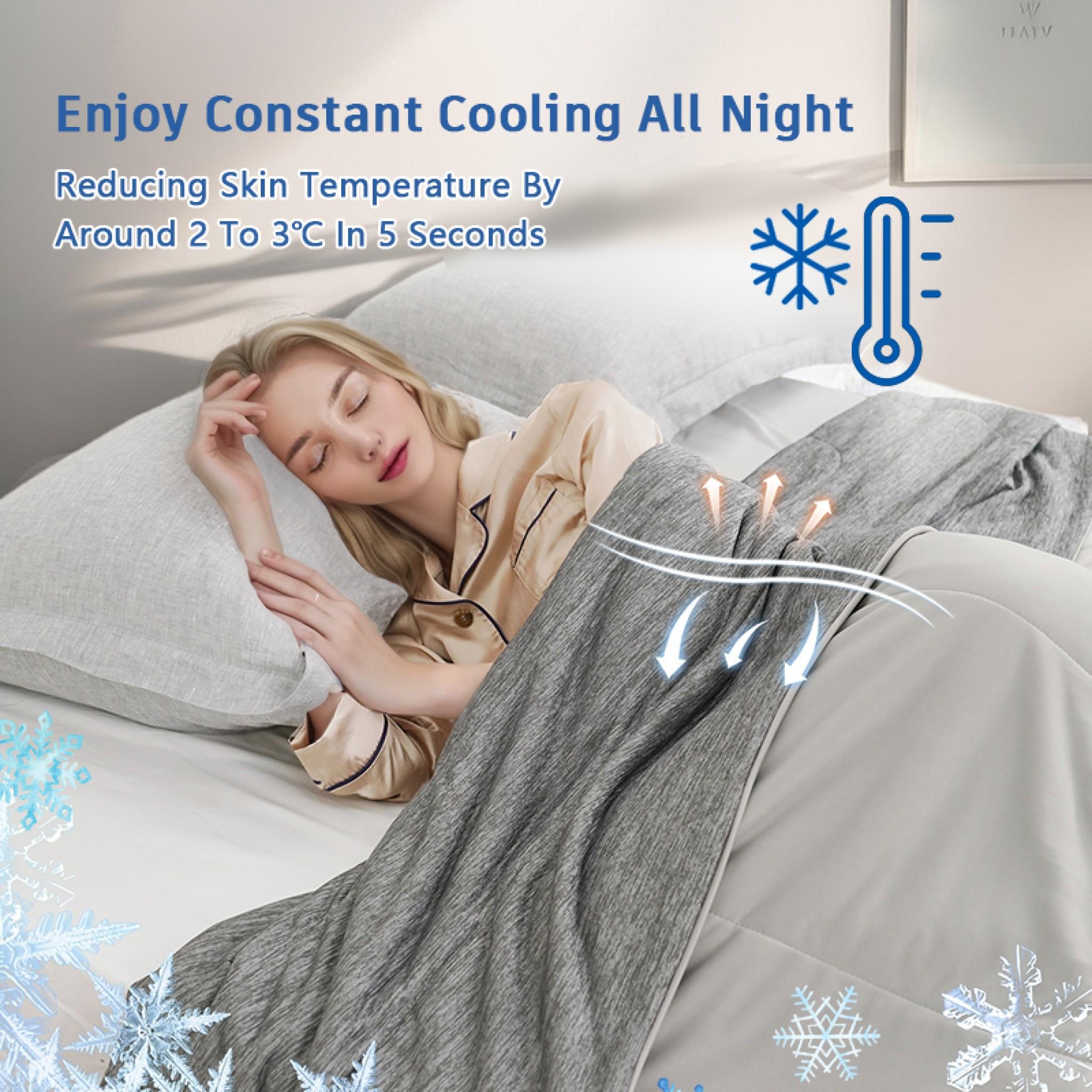 Multi-color Solid Summer Quilt, Texture Quilted Cooling Design, Skin-friendly Soft Not Easy to Deform, Great for Home Air-conditioned Room Nap