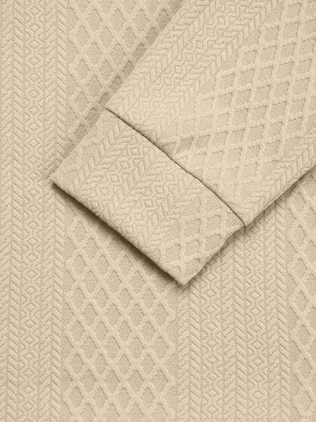 Men's Textured Long Sleeve Polo Shirt & Drawstring Pants Set, Casual Fitted Design, All-Season Wear, Comfortable Fit Men's Textured Long Sleeve Polo Shirt & Drawstring Pants Set, Casual Fitted Design, All-Season Wear, Comfortable Fit