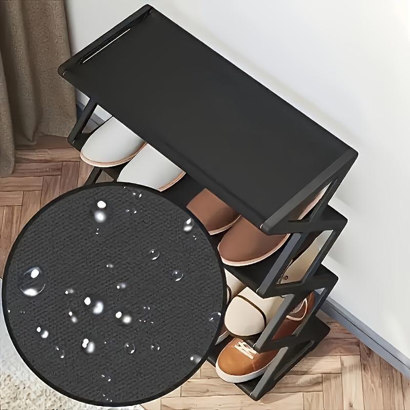 Modern Simple Multi-Layer Shoe Rack, Narrow Space-Saving Design, Entryway Door Storage, Home Entrance Dormitory Shoe Cabinet Dustproof, Shoe Rack Organizer