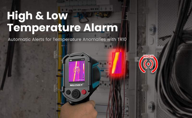Mileseey TR10 Thermal Imaging Camera, Super Resolution 240 x 240, 25 Hz Refresh Rate, Temperature Range -4°F to 1022°F, 2.8-inch LCD Display,Handheld Infrared Imager, 10-Hour Battery Life for Inductrial,temp gun Mileseey TR10 Thermal Imaging Camera, Super Resolution 240 x 240, 25 Hz Refresh Rate, Temperature Range -4°F to 1022°F, 2.8-inch LCD Display,Handheld Infrared Imager, 10-Hour Battery Life for Inductrial,temp gun