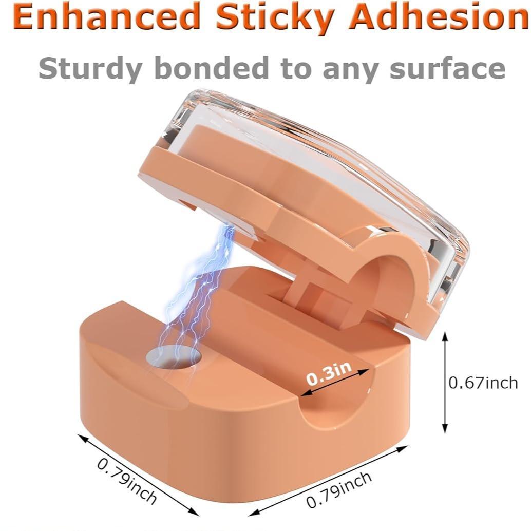 Magnetic Cord Organizer, 6 Wall Mounted Cord Clips, Desktop Cord Storage Management Clip, Office Desktop Household Organizer