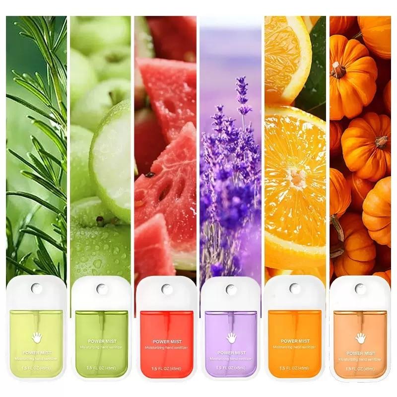 6pcs/box Alcohol-Free Hand Sanitizer, Moisturizing & Non-Sticky, Essential for Kids & Home, 6 Fragrances Daily Use