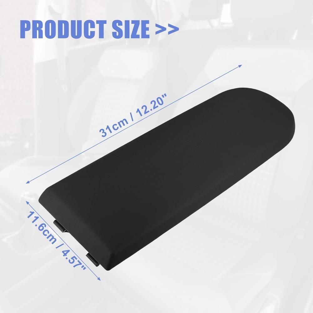 1Pcs Car Center Console Lid Armrest Center Console Covers Cap Panel with Latch Lip Replacement fit for VW Jetta Golf MK4 Beetle