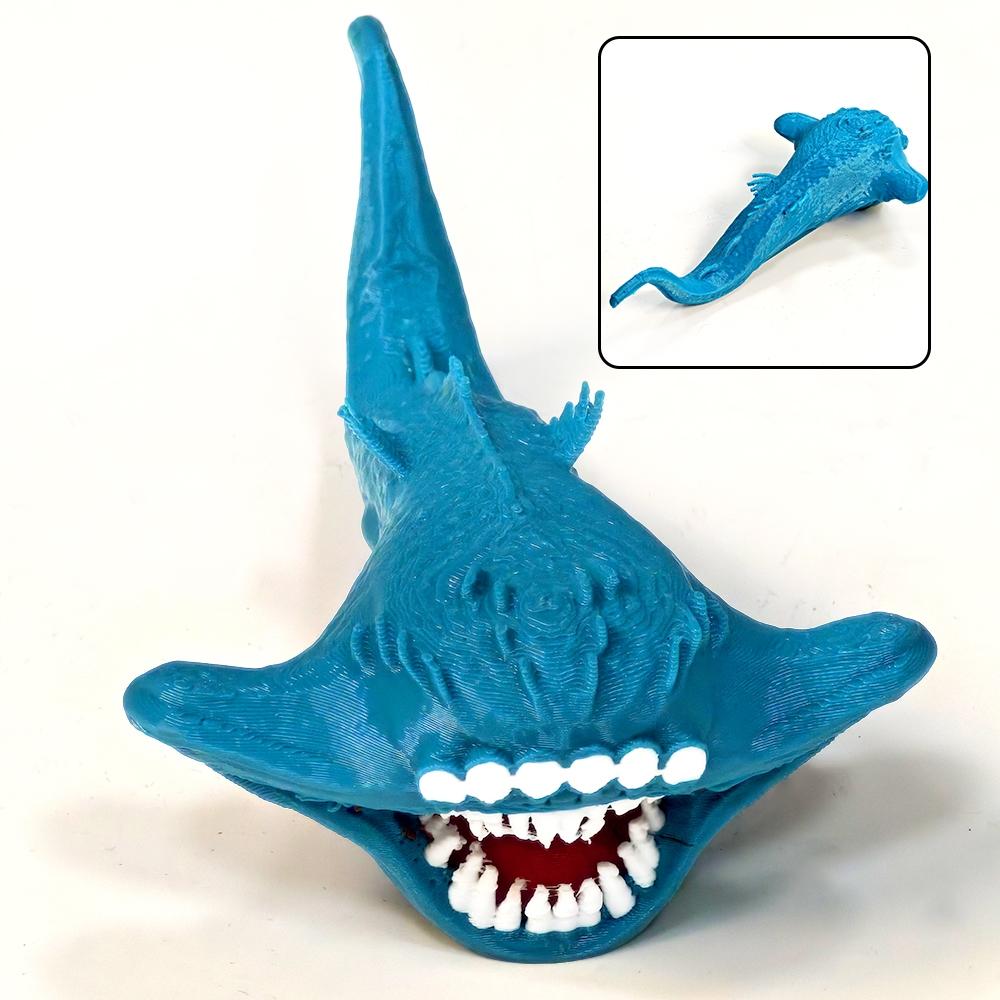 Bloop Figure Creative Abstract 3D Printed Bloop Sea Monster Action Figure, Leviathan ...