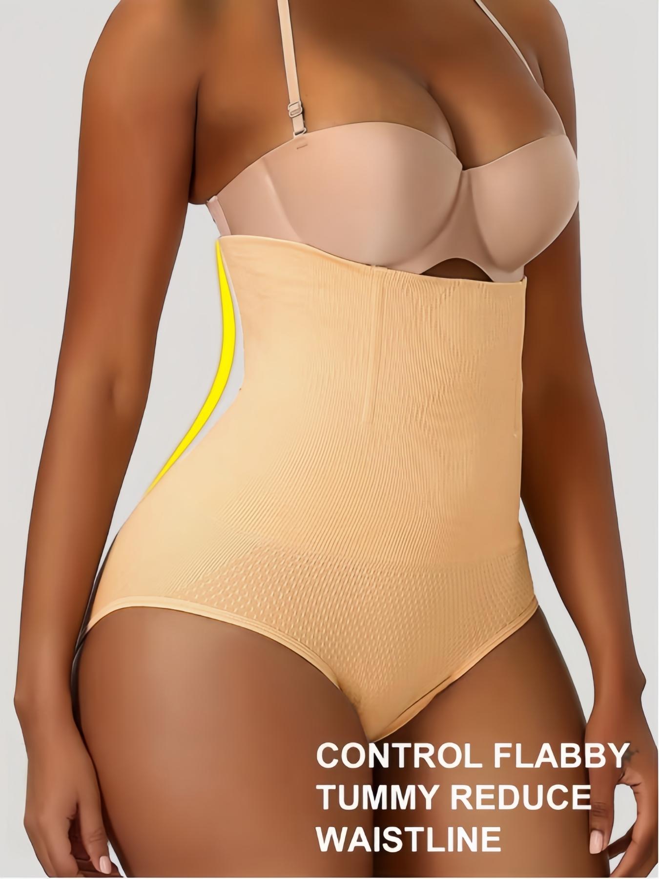 1 Count Women's Seamless High Waist Panty, Solid Color Butt Lifting And Tummy Control Body Shaper Shorts, Tight-Fitting Bottoms for Ladies, Sheath Flat Belly Briefs Butt Lifter, Shaping Panties, Underwear, Suitable For Various Occasions