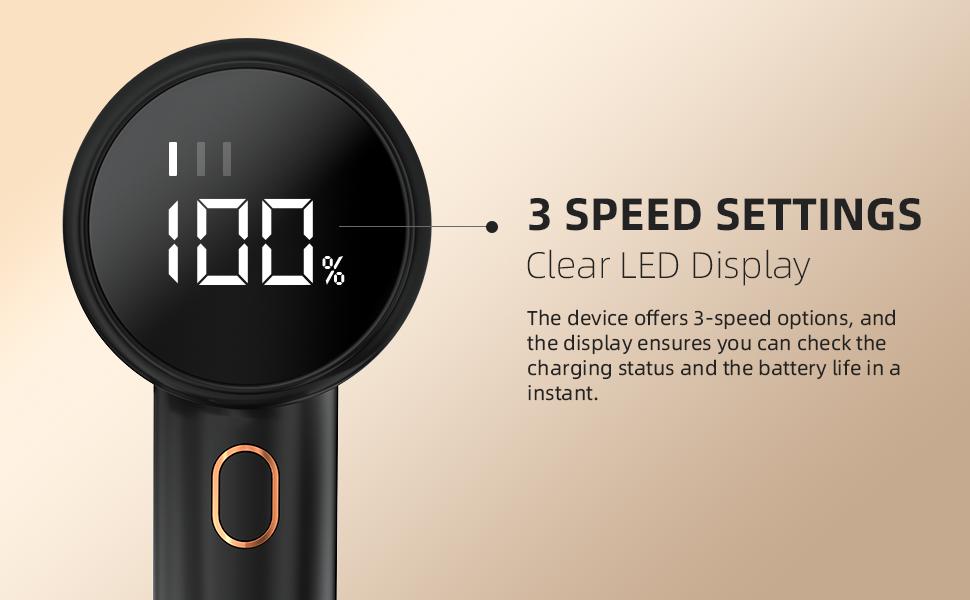 【Lentorgi】Electric fabric shaver, portable hair remover, pet home, rechargeable, lint collection container, LED digital display, 6-blade blade, safety lock, 3 speeds, 2600mAh, lasts for 1 hour, suitable for clothes, sweaters, sheets, sofa, blanket