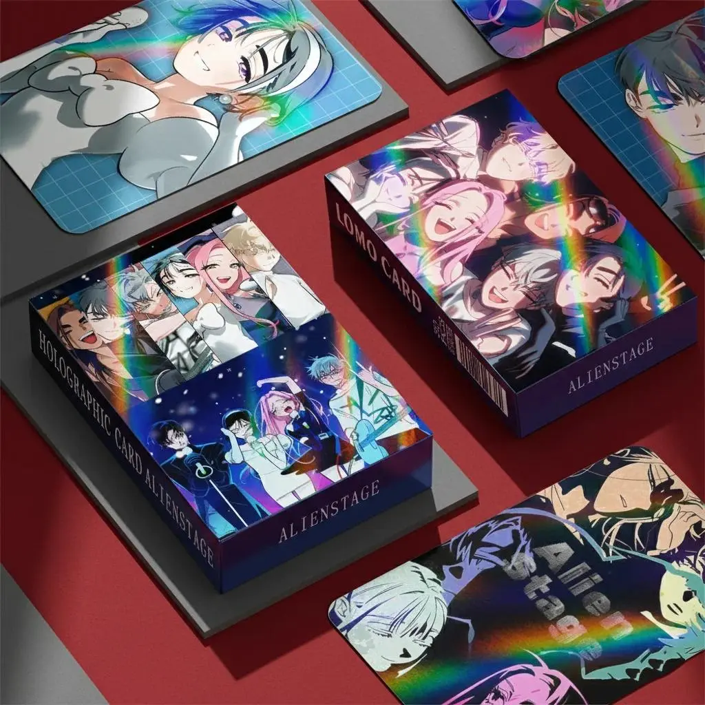 30pcs/Set Manga Alien Stage HD Photo Card Album Luka till Ivan Mizi Sua Character LOMO Card Fan Collection Gift