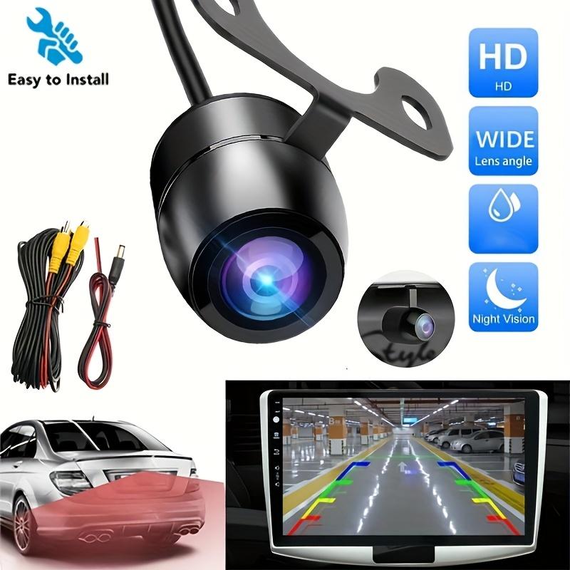 Backup Camera Car Rear View HD Camera Universal - Wide Angle Night Vision For Monitor Display MP5 Reversing Parking SUV Vehicles Pickup Camper Tractor Van Truck RV etc, Without Battery