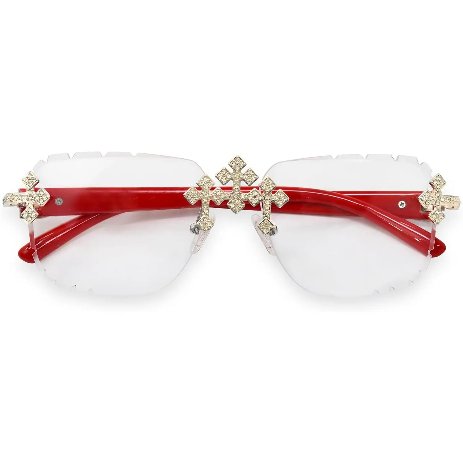 d-Out Triple  Sunglasses – Frameless -Cut Luxury Shades for Men & Women | UV400 -Hop Eyewear