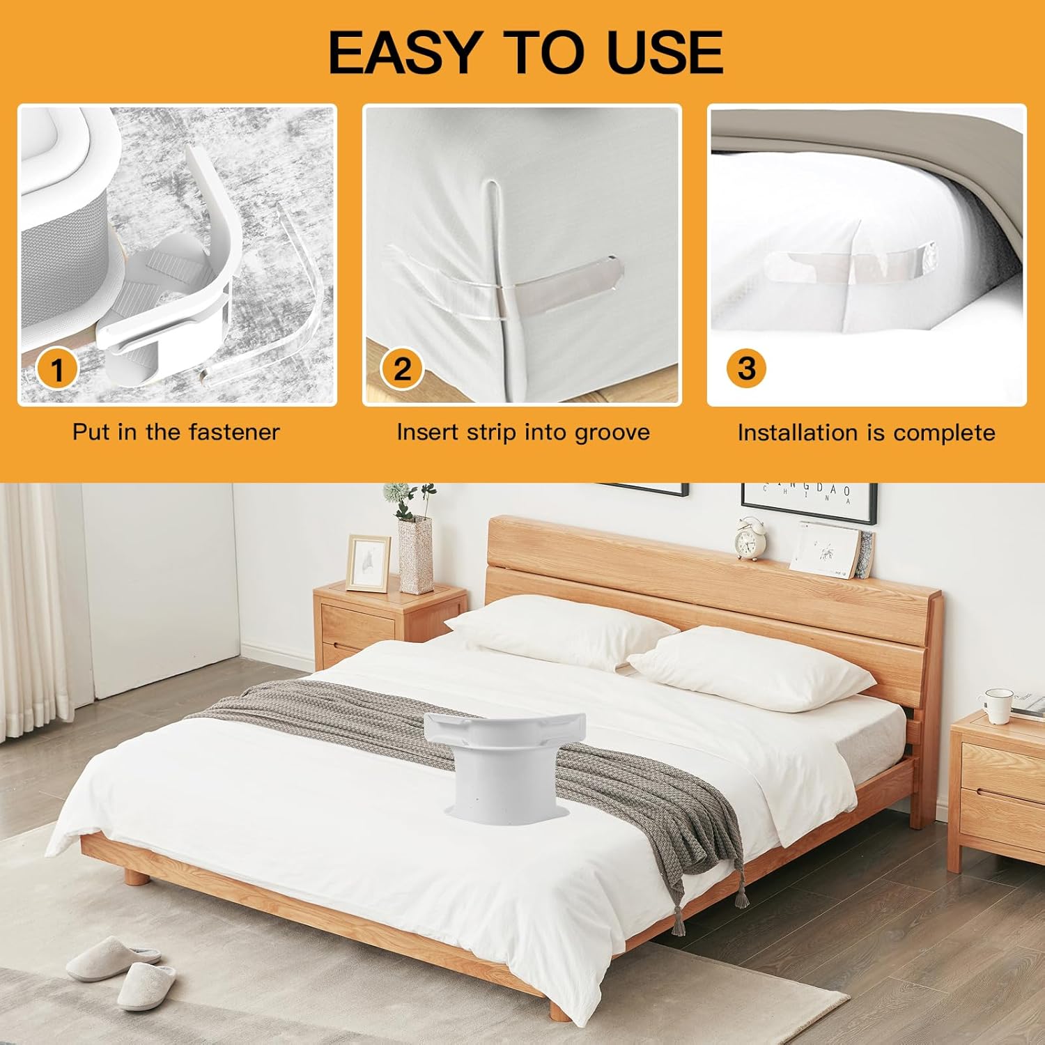 Lock Sheet Holders Set of 4, HeavyDuty Bed Sheet Holders with Straps, Keep Sheets Firm &Tight, Corner Fitted for All Mattress Sizes Bedsheet Clip Durable BeddingAccessories/ Lock Sheet Holders Keep Sheets Tight Heavy Duty Bed Sheet Holder