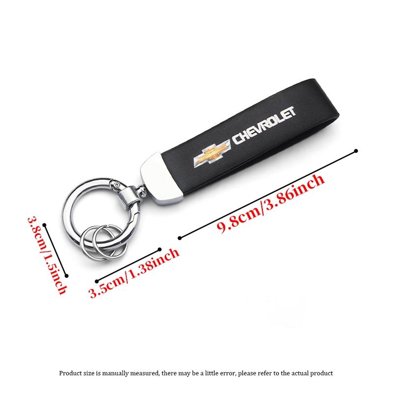 Chevrolet Car Keychain Holder, Personalized Key Ring, Creative Key Decoration, Exclusive Car Key Ornament, Anti-Loss Key Accessory, Lightweight Keychain