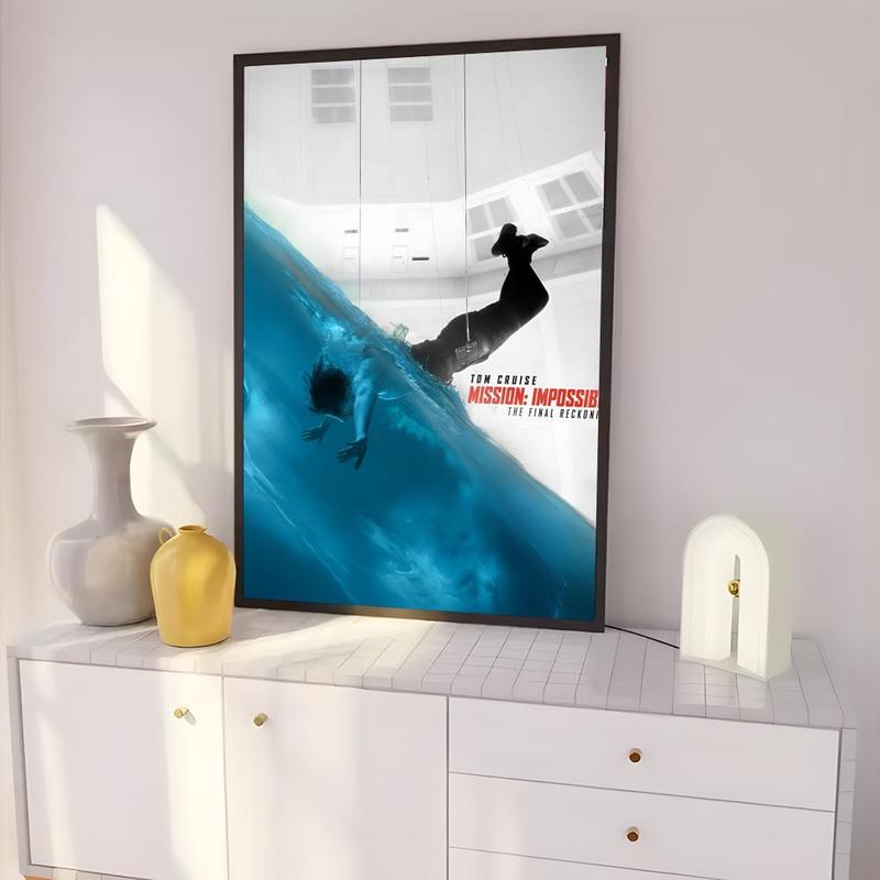Hot Mission Impossible The Final R-Reckoning Poster Collectibles as gifts for relatives and friends Home decor bedroom living room Wall posters suitable for bars restaurants dessert shops fast food restaurants Fade-resistant non-slip wall stickers