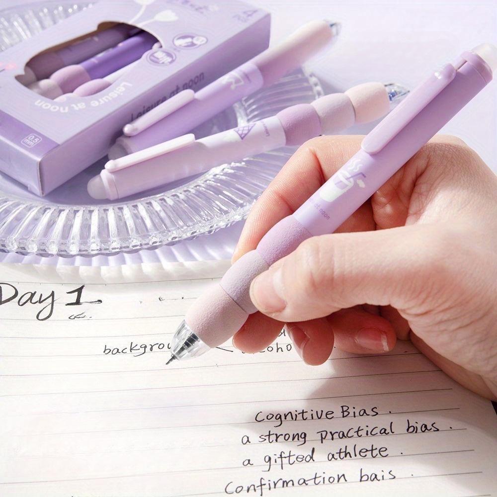 4/8/16 Pack Erasable Gel Pens with Soft Grip, 0.5mm Fine Point Ink, Cute Stationery for School & Office Supplies