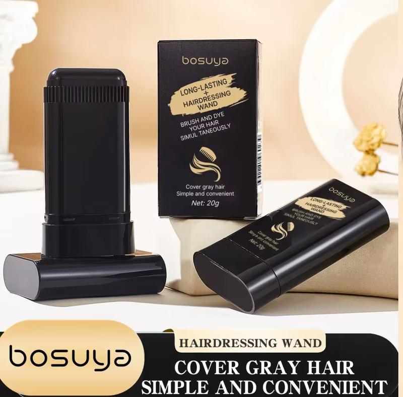 Bosuya Ultimate Hair Dye Comb 20ml Waterproof Disposable Gentle Application Fast Replenishment Long Lasting Color Does Not Fall Out Haircare Blonde Highlights 01#Black Moisture Salon