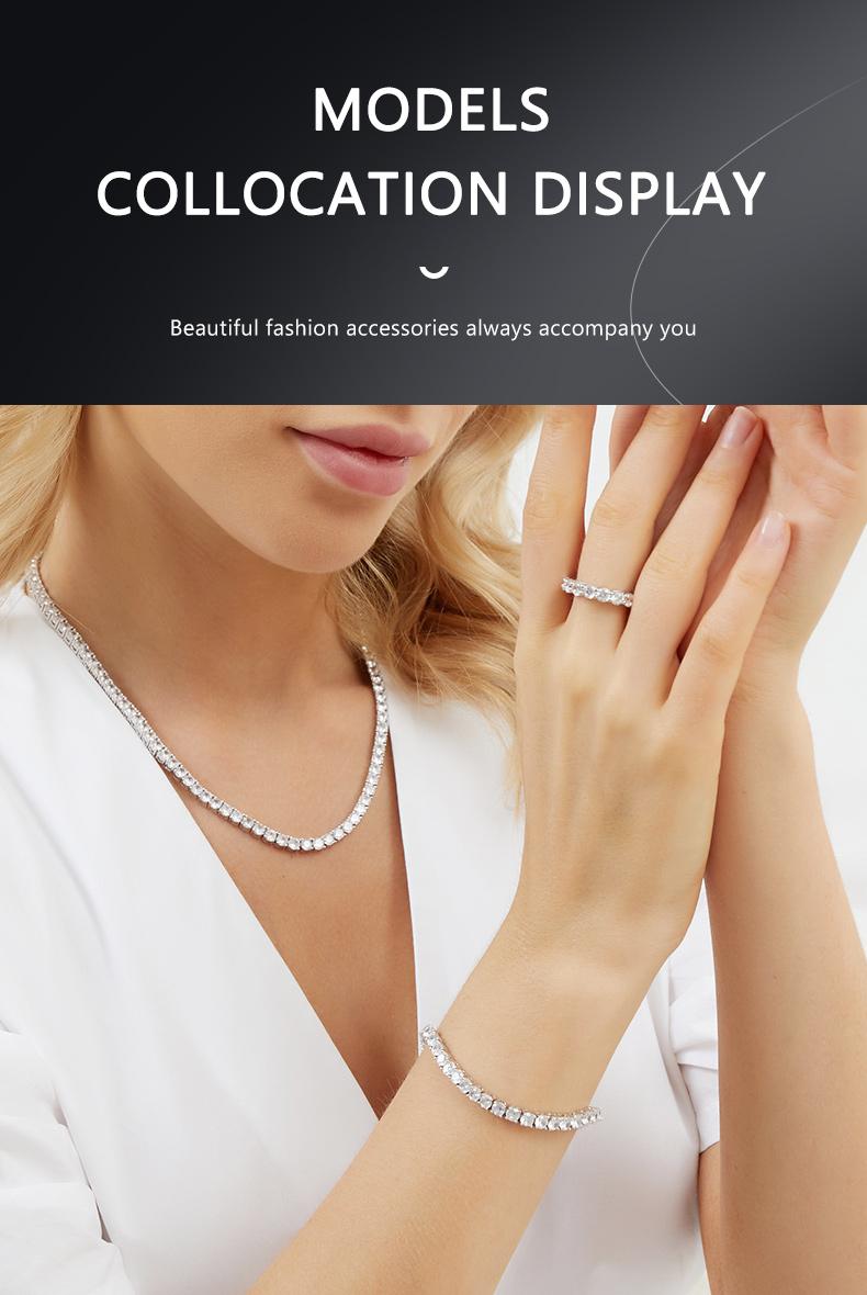 [[5A+ Cubic Zirconia]]  GEMSME 2-6MM CZ Round Cut Waterproof Tennis Bracelet Tennis Anklet Tennis chain for Men Woman Classic Barcelets Anniversary Birthday Engagement Gift High Quality Hiphop Unisex Style