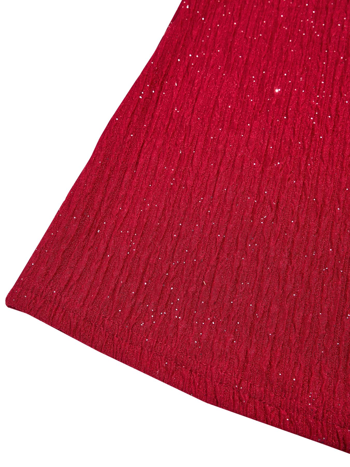 Plus Size Women's Elegant Sleeveless Plain Dress, Slim-Fitting Long Maxi Dress, Shoulder-Exposing Bow Tie Design, Spring Summer Fashion