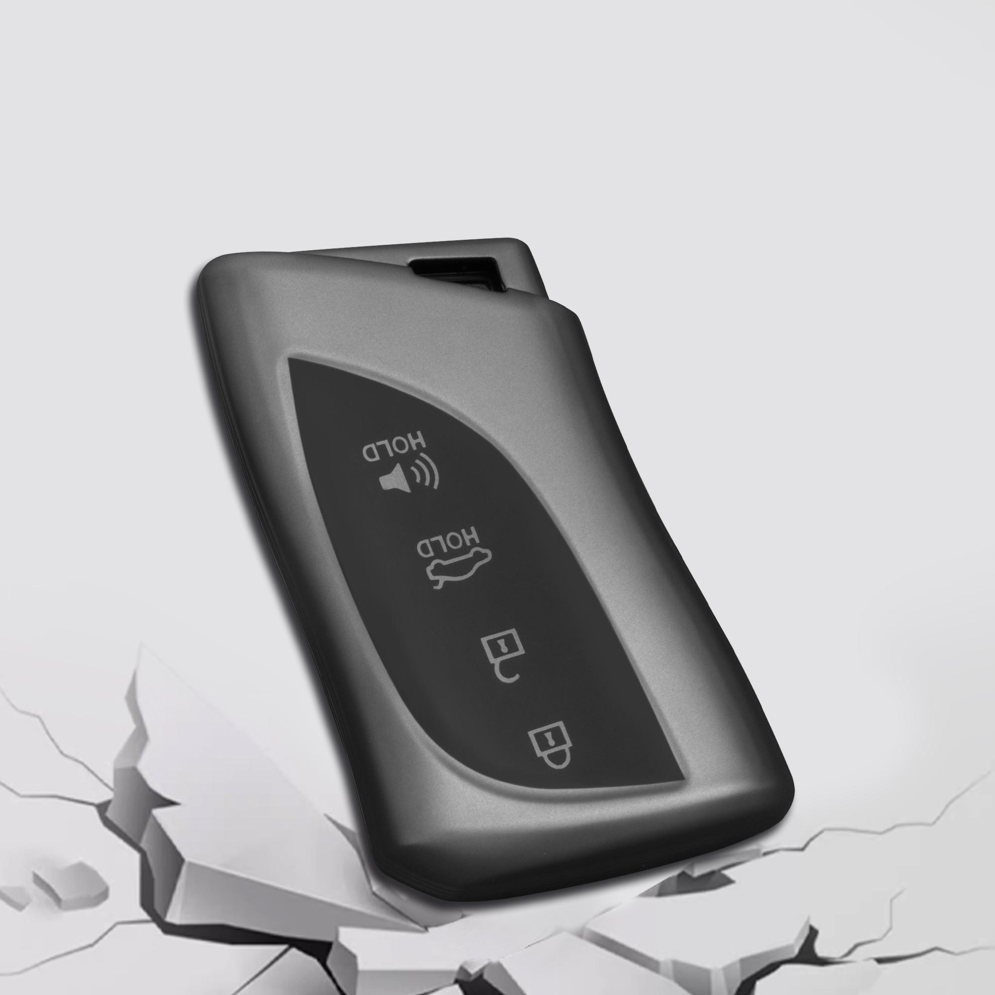 Tpu Car Key Case Cover for Lexus Es200/es250/es300h/es350/rx300/rx350/rx450h/nx2, 4 Buttons Fob Holder, Durable Protective Accessory