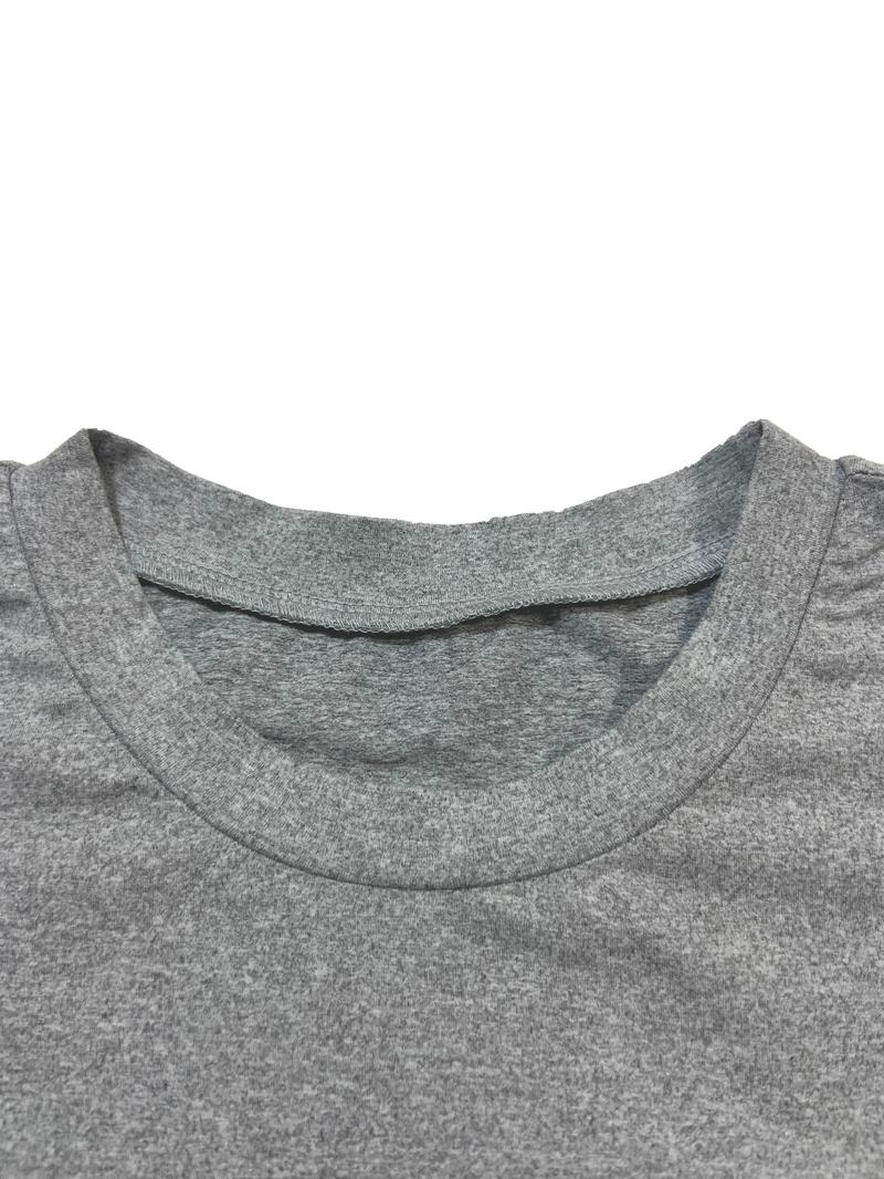 Women's Casual Long Sleeve Crop Top & Leggings Set, long johns, pantsuit, Plain Pattern, Fitted Design, Spring & Fall Fashion, Two-Piece Sportswear, Yoga Clothes Set