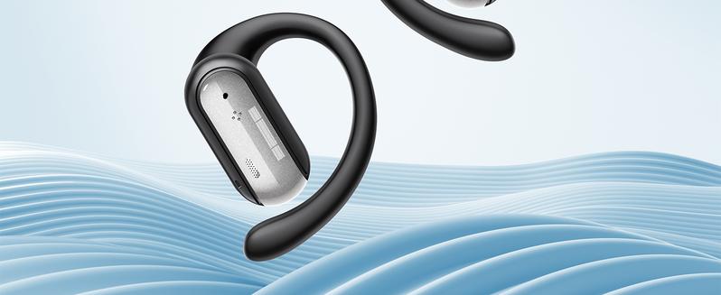 TAGRY A12 IPX 7 Waterproof 5-Min Charge with 3-Hour Playtime Open Ear Earbuds 40HRS Playtime Fast Charging V5.4  headphones bluetooth traveling gadgets for Sport Electronic Audio Chargeable Traveling Gadgets gym headphones  Headset Beige