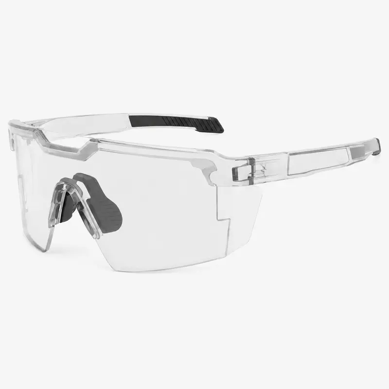 Unisex Oversized Vintage Aviator Safety Sunglasses - Z87+ Polycarbonate Photochromic Polarised UV400 Lens, Safety Frame, Versatile Color Options, Sports Fishing Eyeglasses for Driving, Men's Sunglasses Polarized