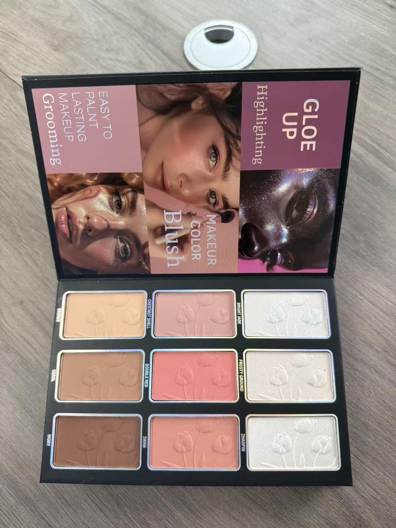 URATM 3-layer multifunctional makeup book, containing eye shadowperfect for gift giving or personal use