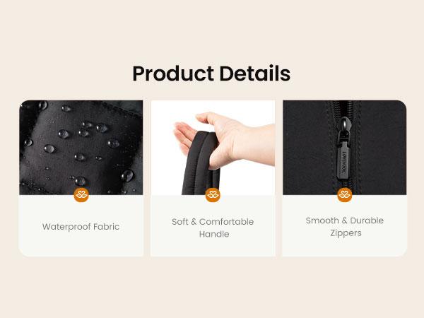 【Valentine's Day Gift】LOVEVOOK Quilted Colorblock Tote Bag for Women – Lightweight Padded Handbag , Large Everyday Work & Travel Tote, Fits Laptop/Tablet, Water Bottle Pocket, Comfortable Shoulder Handles, Stylish Commuter Purse TikTokShopJumpstartSale