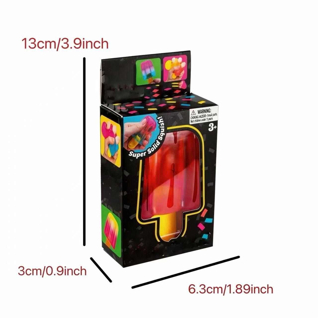 Ice Cream Squeeze Squishy, Summer Sensory Stress Relief, Easter Basket Stuffers, Party Favors for Anxiety Relief, Birthday Gift