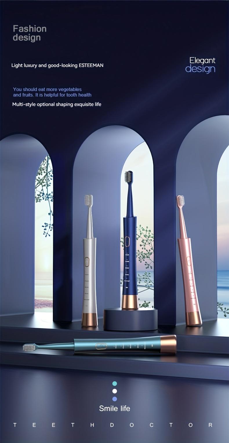 Adult Sonic Electric Toothbrush, High-Efficiency Cleaning, Gentle on Gums, Easy to Use, Ideal for Daily Oral Care