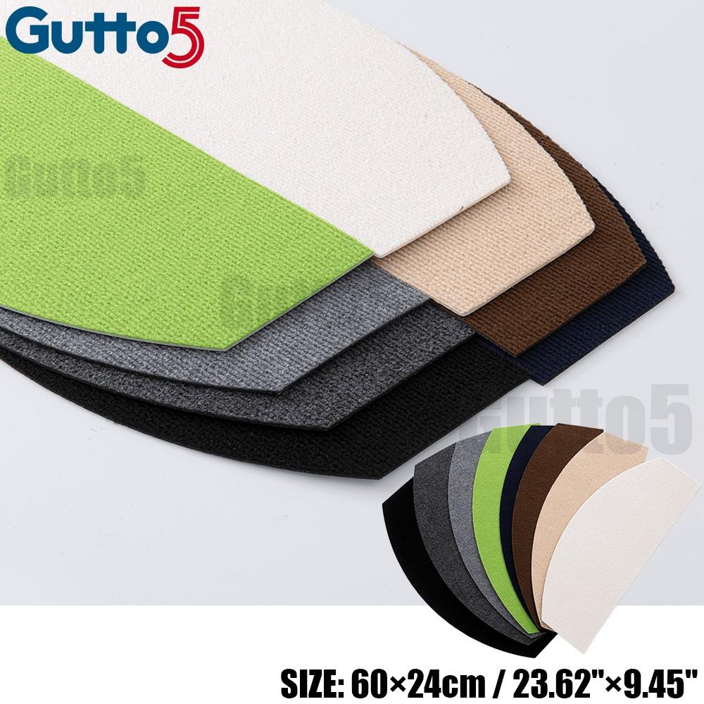 10pcs/15pcs Removable Self-Adhesive Stair Mats, Floor Mat, Indoor Carpet Rugs, Plain Color, Cuttable Reusable, DIY Home Decor, Anti-Slip