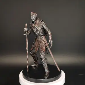 New Dark Souls 3 Lord Of Cinder Knight Undead Soldier Model Desktop Action Figure Statue High Quality Figurine Gift For Friend