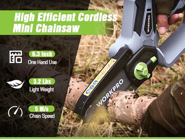 #JumpstartSale WORKPRO Mini Chainsaw, 6.3“ Cordless Electric Compact Chain Saw with 2 Batteries, One-Hand Operated Portable Wood Saw with Replacement Guide Bar and Chain for Garden Tree Branch Pruning, Wood Cutting #JumpstartSale WORKPRO Mini Chainsaw, 6.3“ Cordless Electric Compact Chain Saw with 2 Batteries, One-Hand Operated Portable Wood Saw with Replacement Guide Bar and Chain for Garden Tree Branch Pruning, Wood Cutting